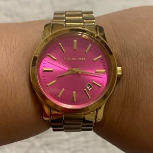 Gold authentic Michael Kors ladies watch